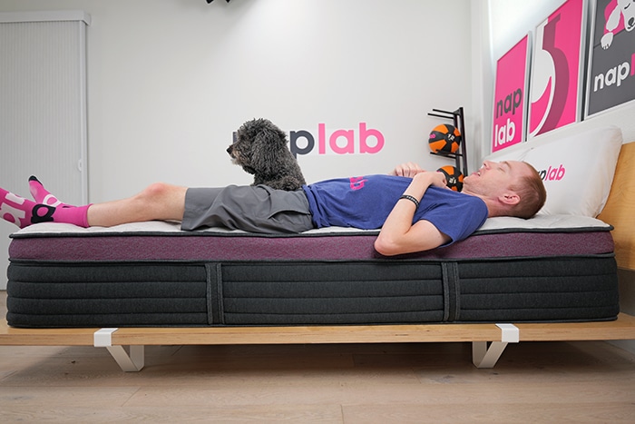 Helix Dusk Luxe 2025 Edge Support Test Back Sleeping Helix Dusk Luxe 2025 Edge Support Test Back Sleeping