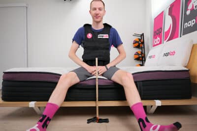 Helix Dusk Luxe 2025 Edge Support Test With Vest