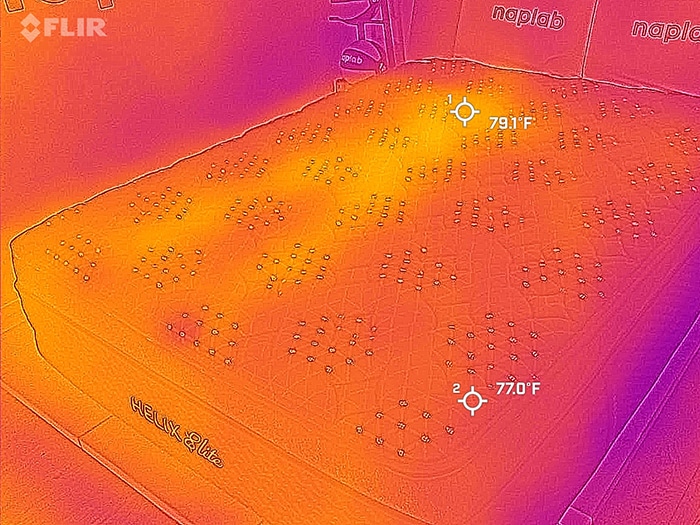 Helix Midnight Elite 2025 After Cooling Test