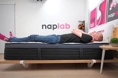 Helix Midnight Luxe 2025 Edge Support Test Back Sleeping