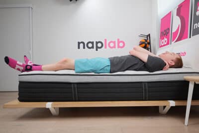 Helix Plus Luxe 2025 Edge Support Test Back Sleeping Helix Plus Luxe 2025 Edge Support Test Back Sleeping