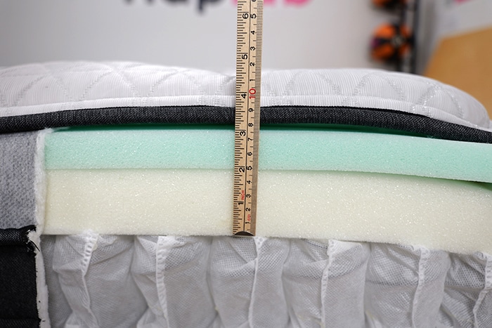 Helix Plus Luxe 2025 Measuring Comfort Layer