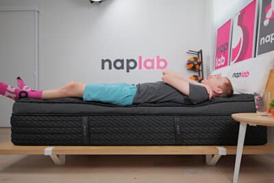 Helix Sunset Elite Edge Support Test Back Sleeping