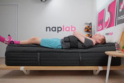 Helix Sunset Elite Edge Support Test Back Sleeping With Vest