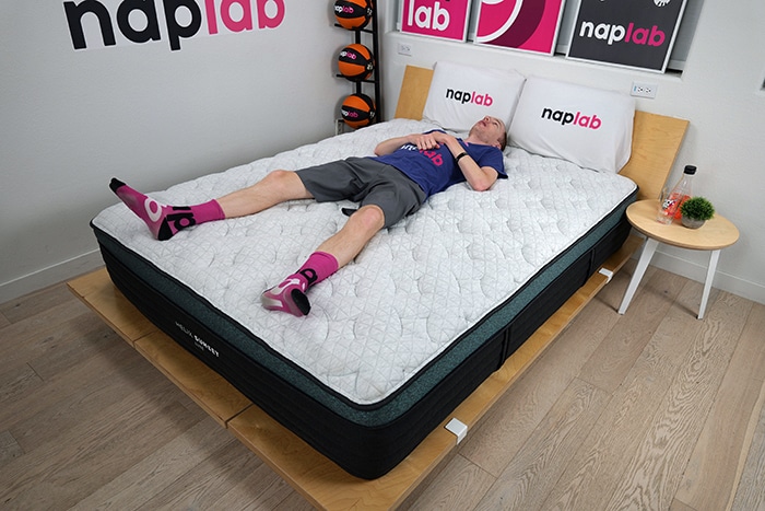 Helix Sunset Luxe Back Sleeping