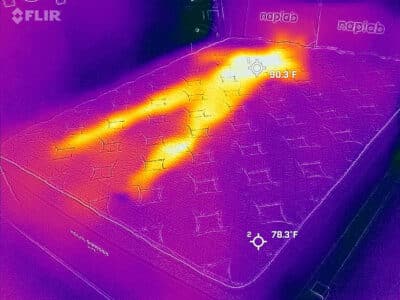 Helix Sunset Luxe Before Cooling Test