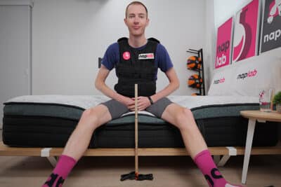 Helix Sunset Luxe Edge Support Test With Vest