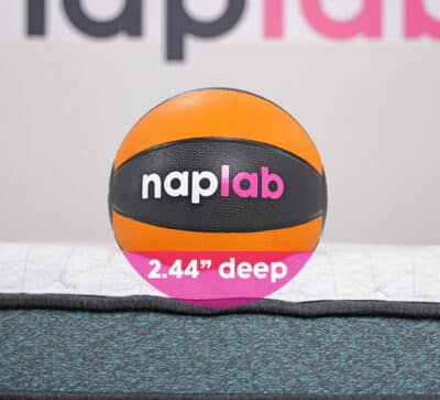 Helix Sunset Luxe Sinkage Test