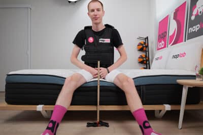 Helix Twilight Luxe Edge Support Test With Vest