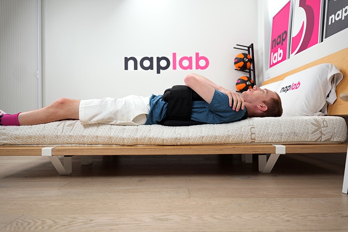 Latex Mattress Factory Organic Latex Essential Edge Support Test Back Sleeping With Vest