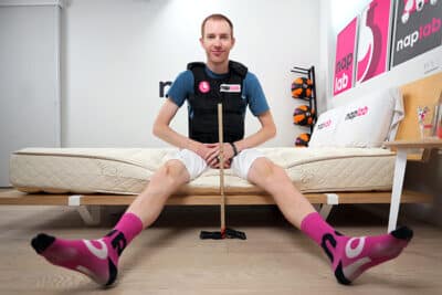 Sleep Ez Roma Latex Edge Support Test With Vest