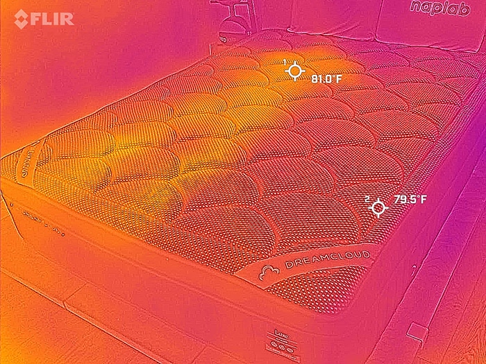 Dreamcloud Luxe Hybrid After Cooling Test Dreamcloud Luxe Hybrid After Cooling Test
