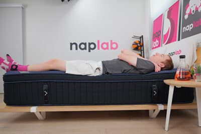 Dreamcloud Luxe Hybrid Edge Support Test Back Sleeping Dreamcloud Luxe Hybrid Edge Support Test Back Sleeping