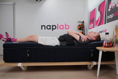 Dreamcloud Luxe Hybrid Edge Support Test Back Sleeping With Vest Dreamcloud Luxe Hybrid Edge Support Test Back Sleeping With Vest