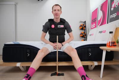 Dreamcloud Premier Hybrid Edge Support Test With Vest Dreamcloud Premier Hybrid Edge Support Test With Vest