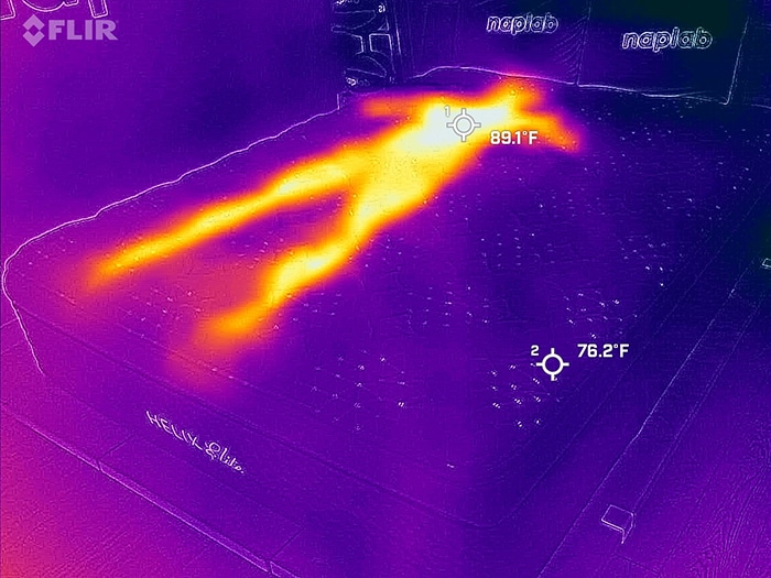 Helix Dawn Elite Before Cooling Test