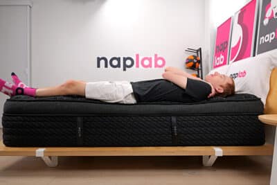 Helix Dusk Elite Edge Support Test Back Sleeping