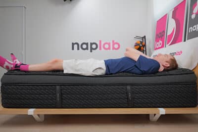 Helix Plus Elite 2025 Edge Support Test Back Sleeping