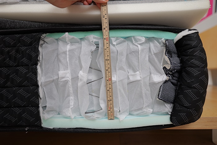 Helix Plus Elite 2025 Pocketed Coils Measured