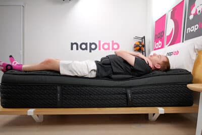 Helix Twilight Elite Edge Support Test Back Sleeping With Vest