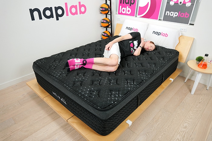 Helix Twilight Elite Side Sleeping