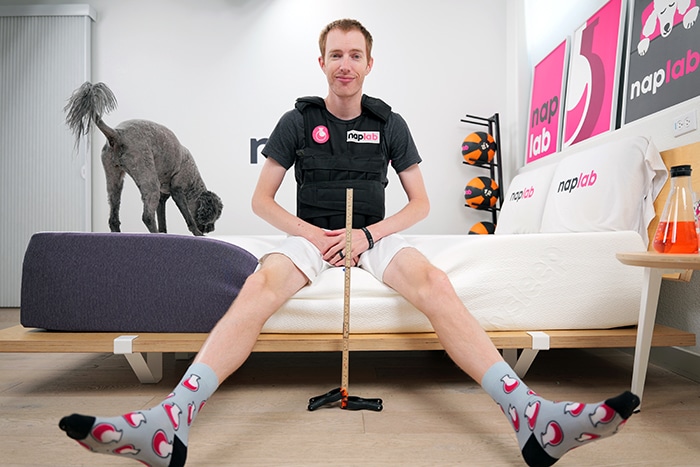 Polysleep Luna Edge Support Test With Vest