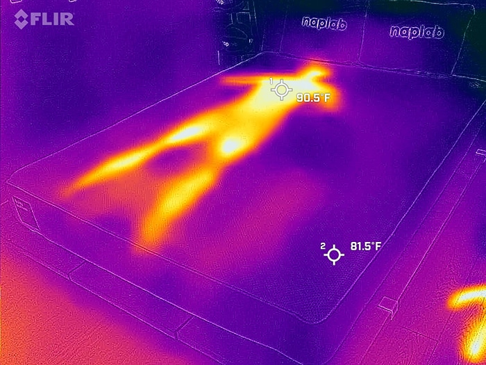 Boring Mattress Before Cooling Test