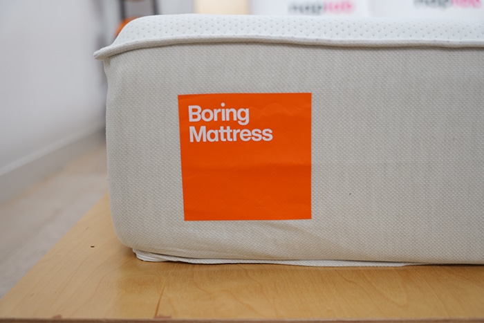 Boring Mattress Logo