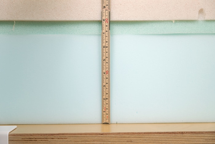 Boring Mattress Measuring Support Layer