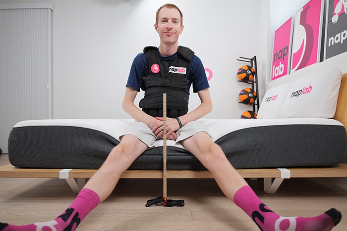 Ghostbed Comfort Hybrid Edge Support Test With Vest