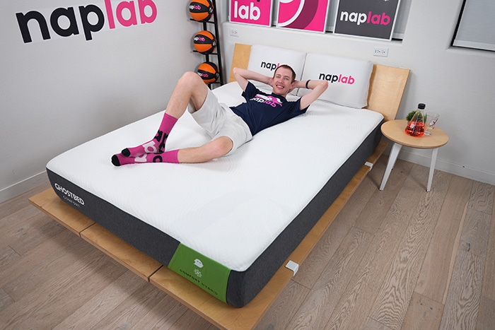 Ghostbed Comfort Hybrid Lounging