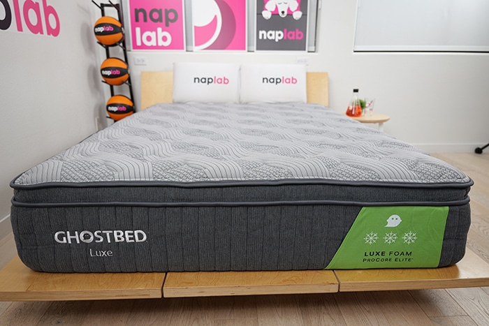 Ghostbed Luxe Foam 2025 Front View