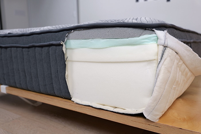 Ghostbed Luxe Foam 2025 Layers Exposed
