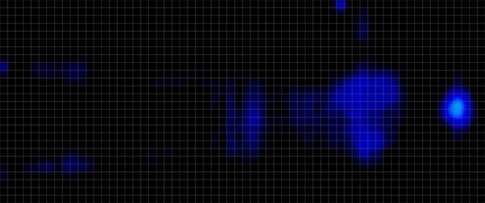 Ghostbed Luxe Foam 2025 Pressure Mapping Back