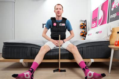 Ghostbed Luxe Hybrid Edge Support Test With Vest Ghostbed Luxe Hybrid Edge Support Test With Vest