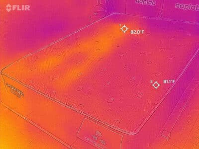 Ghostbed Signature Foam After Cooling Test