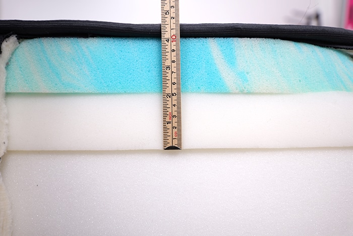 Ghostbed Signature Foam Measuring Comfort Layer