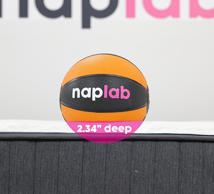 Ghostbed Signature Foam Sinkage Test