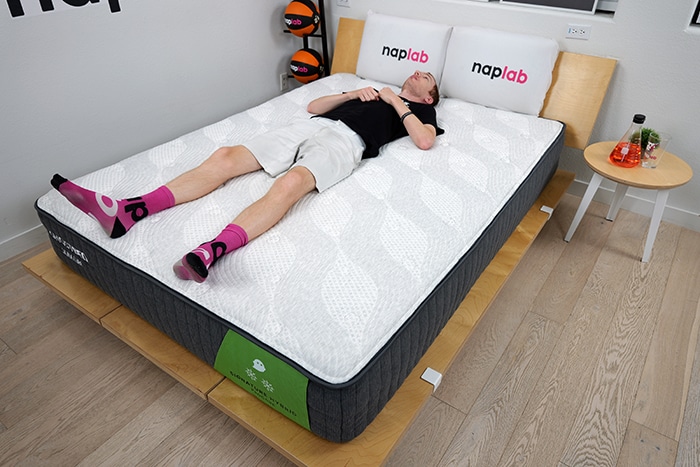 Ghostbed Signature Hybrid Back Sleeping