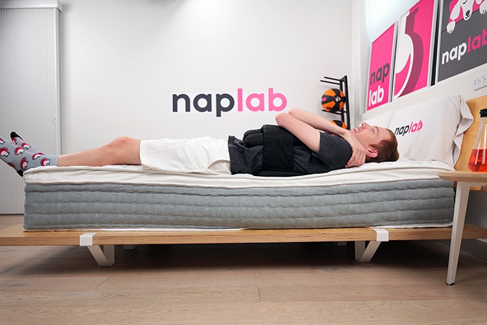 Sleepmax Edge Support Test Back Sleeping With Vest