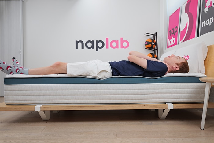 Helix Twilight 2025 Edge Support Test Back Sleeping