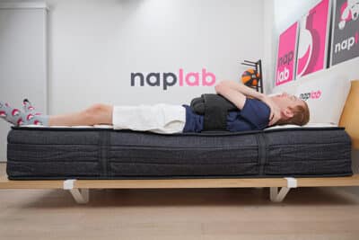 Origin Adapt Hybrid 2025 Edge Support Test Back Sleeping With Vest