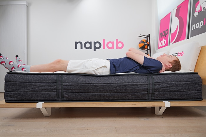 Origin Adapt Hybrid 2025 Edge Support Test Back Sleeping