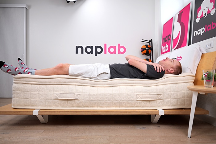 Avocado Luxury Edge Support Test Back Sleeping