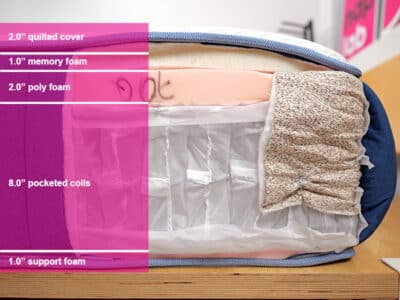 Bear Elite Hybrid 2025 Material Layers