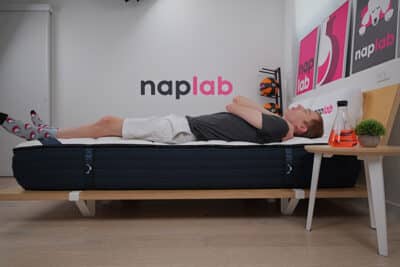 Dreamcloud Classic Edge Support Test Back Sleeping