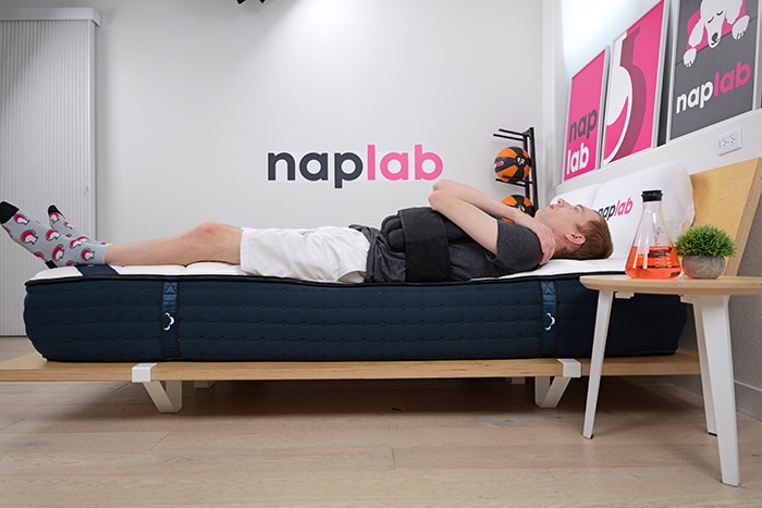 Dreamcloud Classic Edge Support Test Back Sleeping With Vest