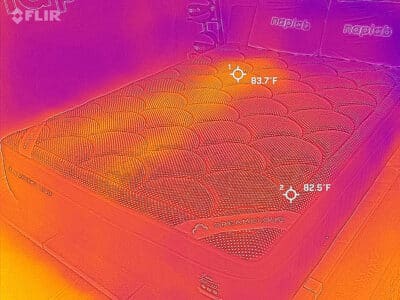 Dreamcloud Luxe After Cooling Test