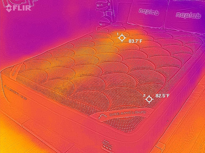 Dreamcloud Luxe After Cooling Test