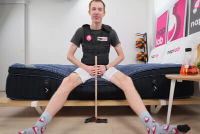 Dreamcloud Luxe Edge Support Test With Vest